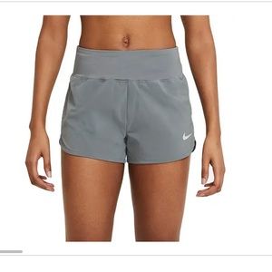 Grey women’s Nike eclipse 3” running short